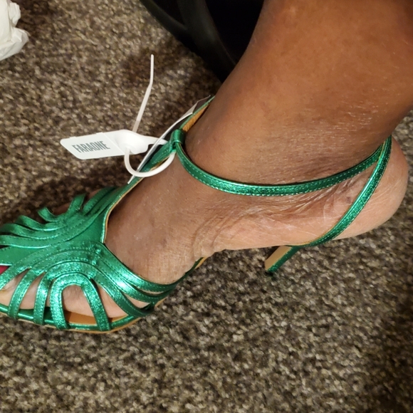 Brand new MARC ELLIS SANDALS VENTOTENE-194 WOMAN GREEN size 40 - Picture 7 of 9